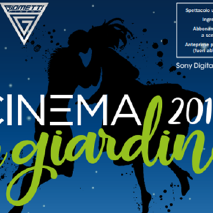 Riccione Cinema in Giardino Agosto 2018